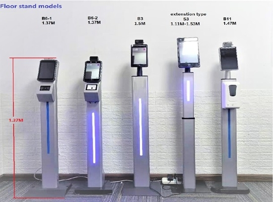 Floor Stander For Face Recognition Access Control System Standing Column